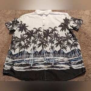 Brand New W Tags Men's Express Slim Soft Wash Short Sleeve Shirt Size XXL Tall